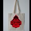 Budget Calico Tote Bag Thumbnail